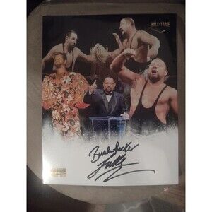 WWE Wrestling Legend Bushwhacker Luke autographed 8x10 photo with Coa